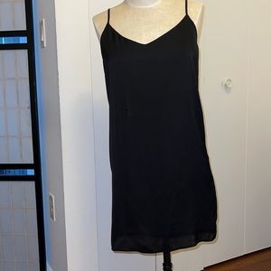 Satin Little black dress by sparkle & fade